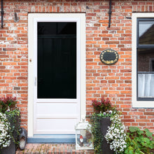 Open View White Vinyl Screen / Storm Door