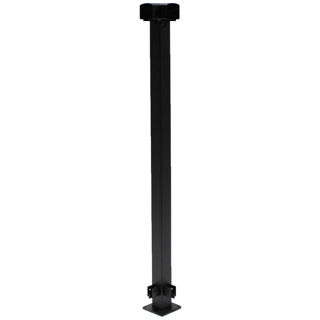 Vista Aluminum Post Black
