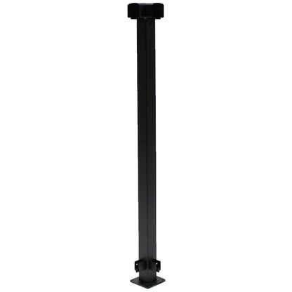 Vista Aluminum Post Black