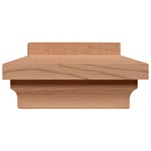 Island Redwood Post Cap Slip Over