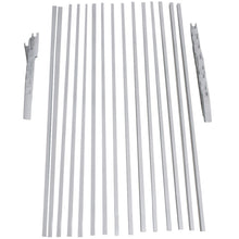 Vista Aluminum Rail Kit White