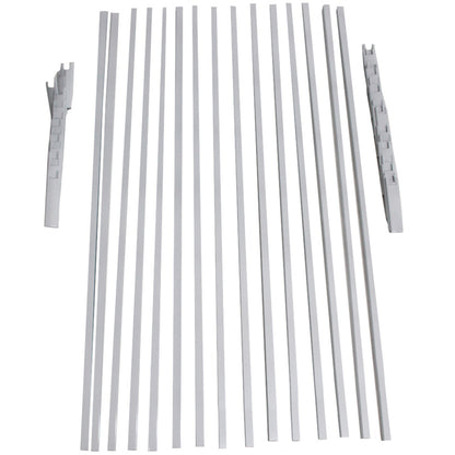 Vista Aluminum Rail Kit White