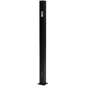 Vista Aluminum Post Black