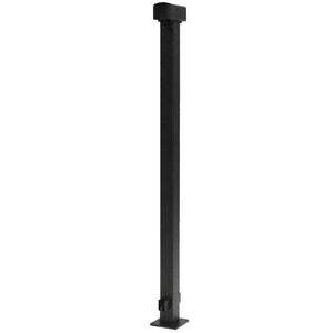 Vista Aluminum Post Black