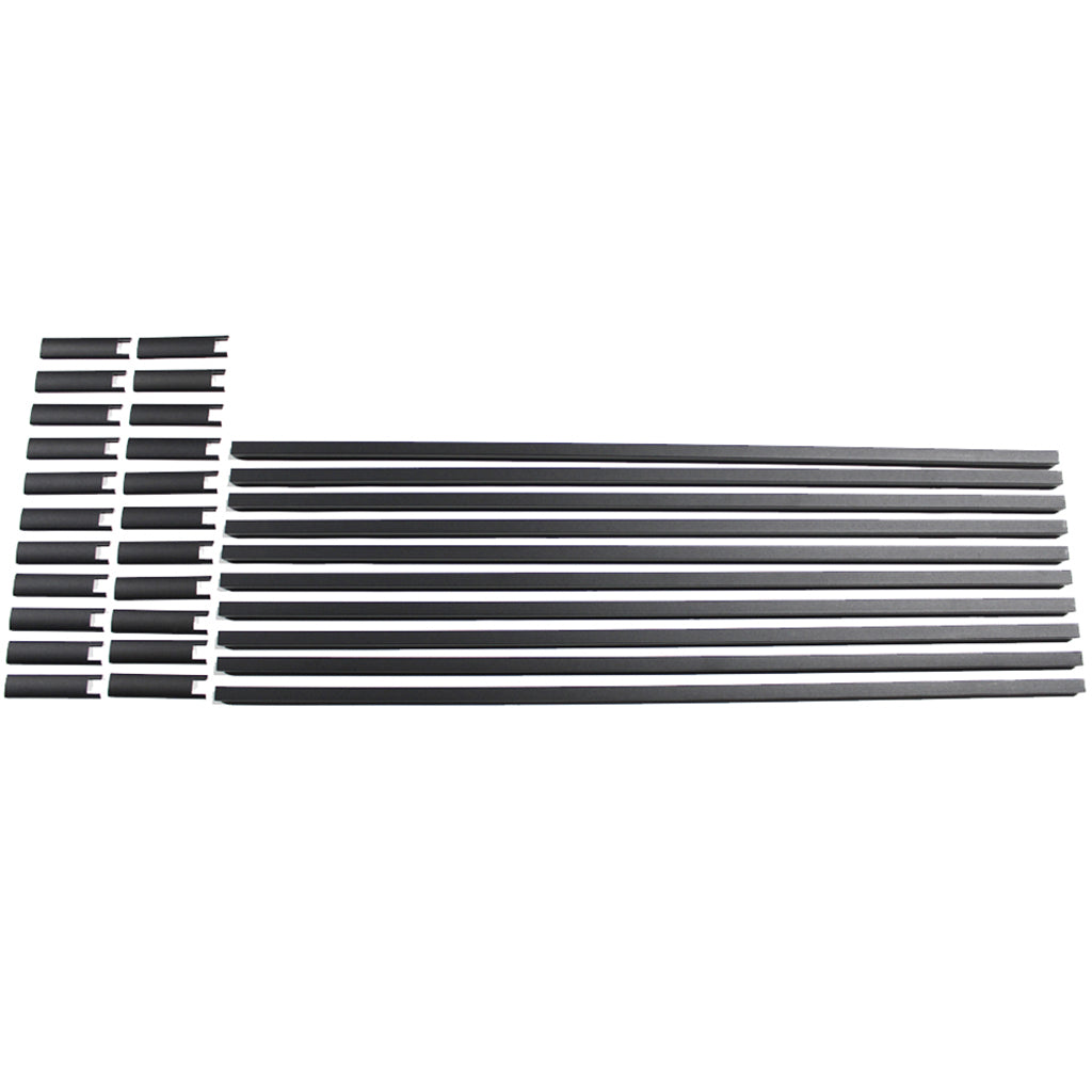 Vista Aluminum Rail Kit Black
