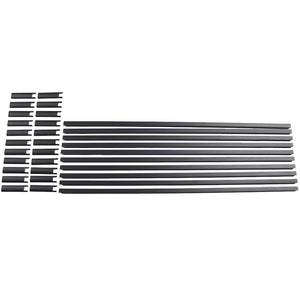 Vista Aluminum Rail Kit Black