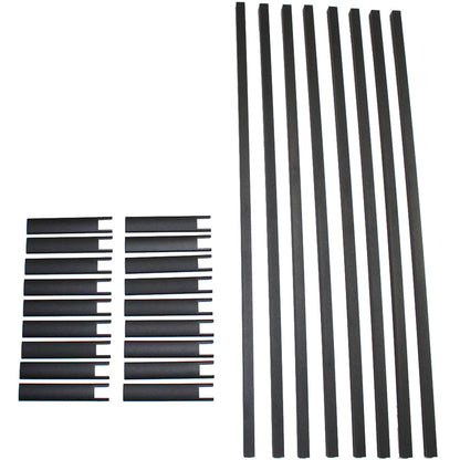 Vista Aluminum Rail Kit Black