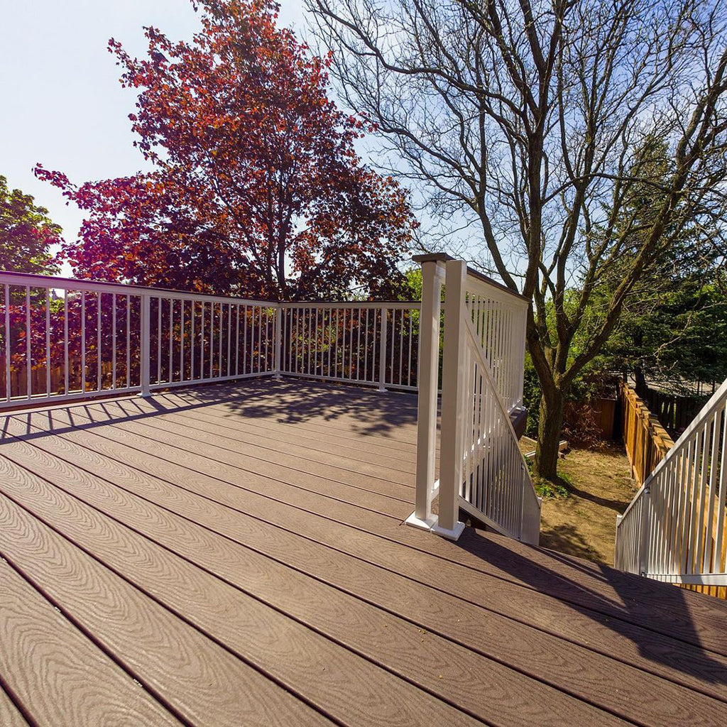 Vista Aluminum Post White