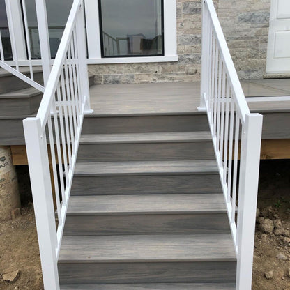Vista Aluminum Post White