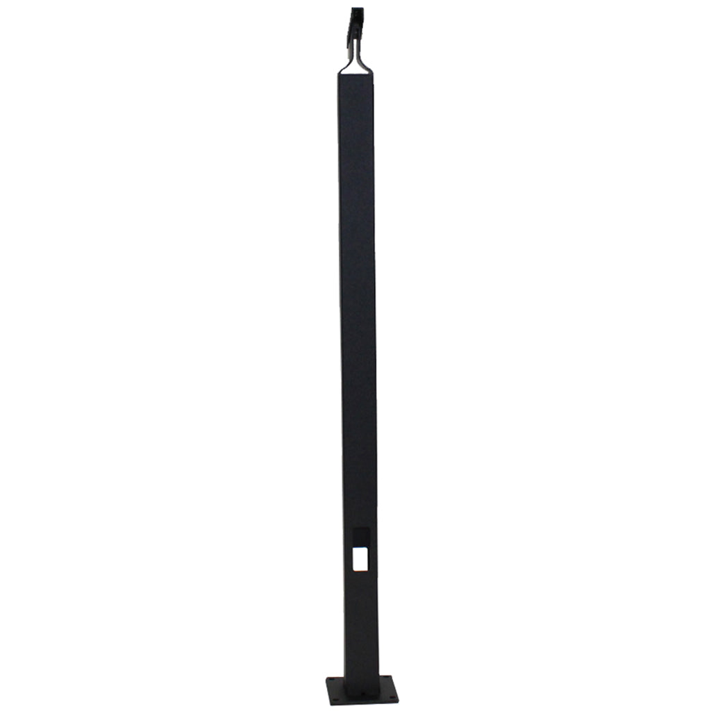 Vista Aluminum Post Black