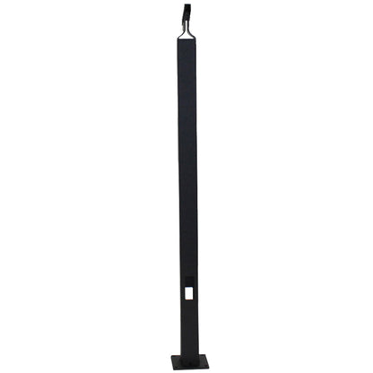 Vista Aluminum Post Black