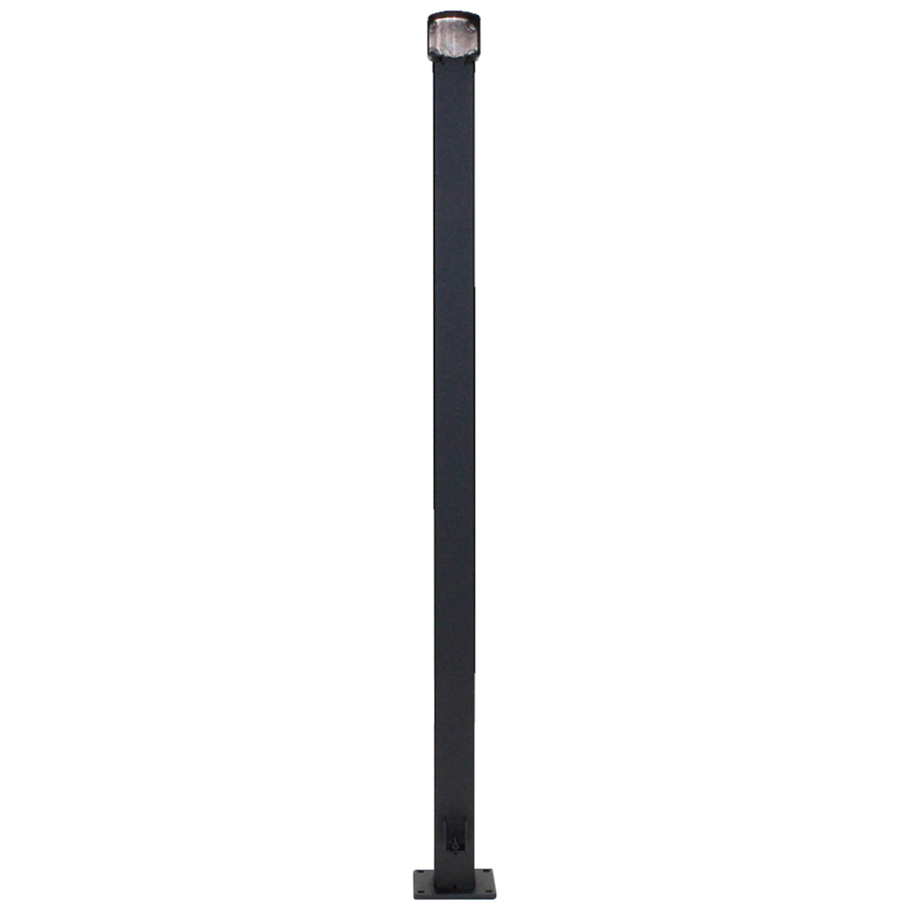 Vista Aluminum Post Black