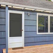 Open View White Vinyl Screen / Storm Door
