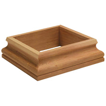 Post Skirt with Federal Molding Cedar Slip Over