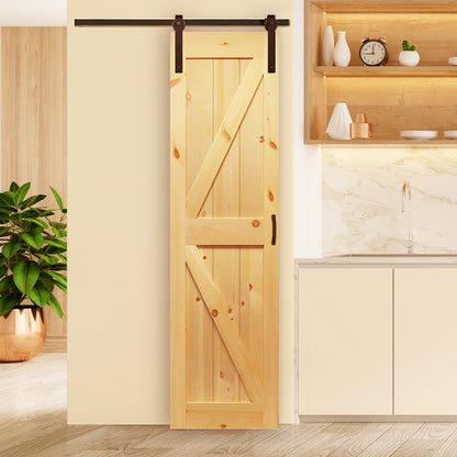Barn Door Hardware Black Lifestyle Picture