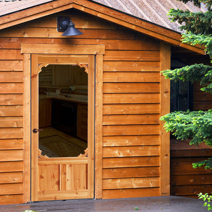 Screen/Storm Door Cedar Woodland2