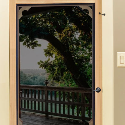 Hardware Screen Door 3-Hinge Self Closing