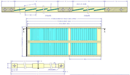 Plantation Louver Louver Solid Core Unfinished Wood Bi-fold Door
