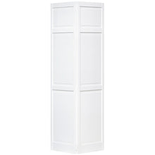 Traditional 6 Panel White  Solid Pine Core Bi-fold Door