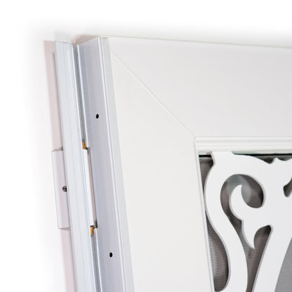 Screen/Storm Door Vinyl White Marianna