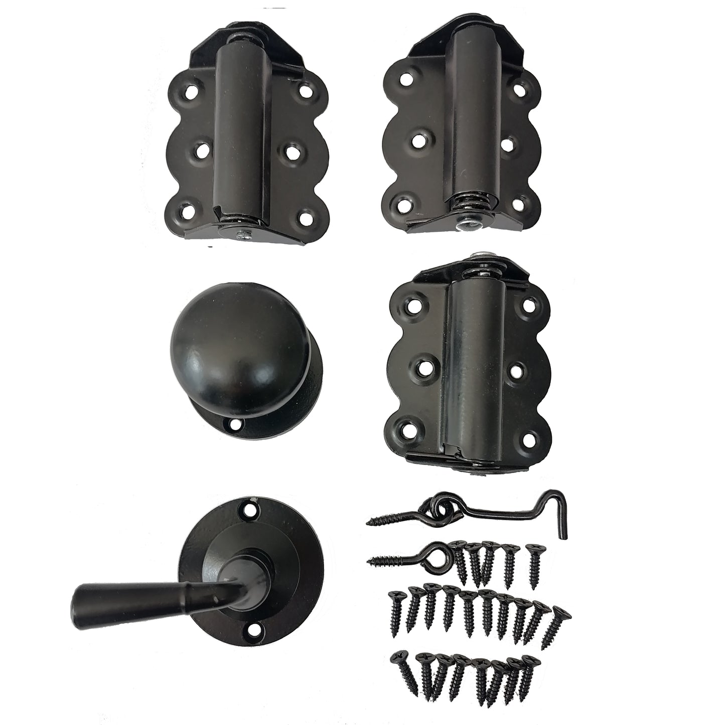 Hardware Screen Door 3-Hinge Self Closing