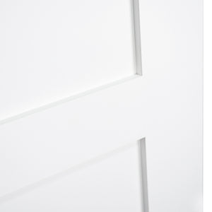 Shaker 1+2 Panel Solid Core White Interior Door Slab