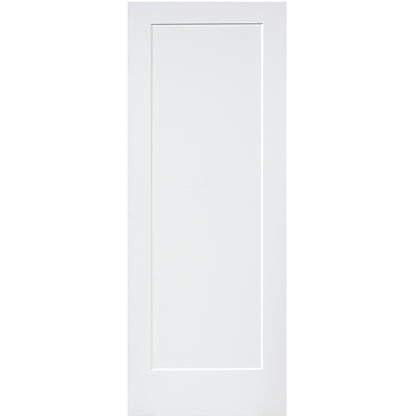 Shaker 1 Panel Solid Core White Interior Door Slab