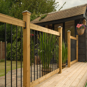 Vista Cedar Deck Post