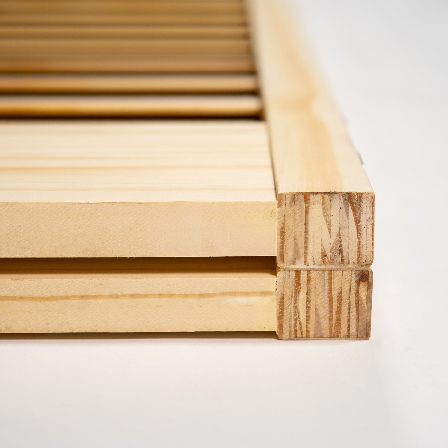 Plantation Louver Panel Solid Core Unfinished Wood Bi-fold Door