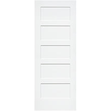 Shaker 5 Panel Solid Core White Interior Door Slab