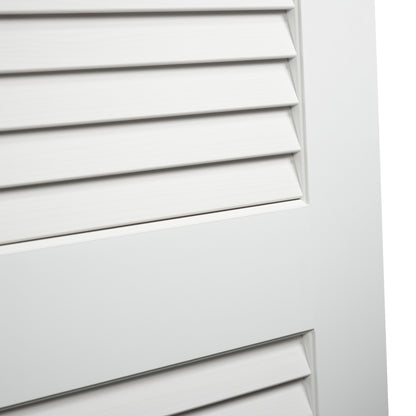 Plantation Louver Louver Solid Core White Interior Door Slab