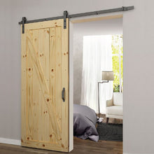 Barn Door Hardware Black Lifestyle Picture