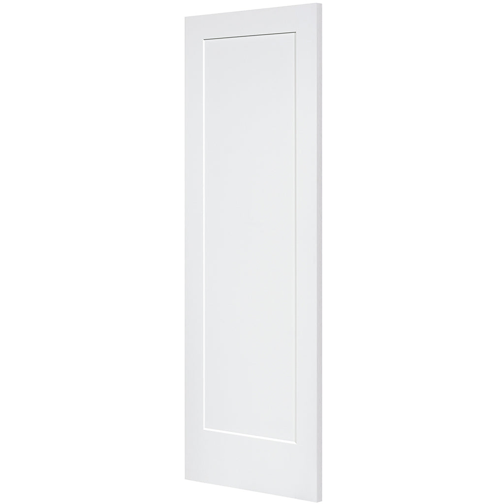 Shaker 1 Panel Solid Core White Interior Door Slab