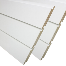 Nickel Gap White Shiplap Boards 9/16 in. x 7 ft.