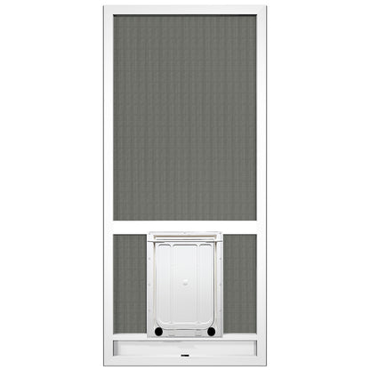 Screen Door Aluminum PCA CC with Large Pet Door