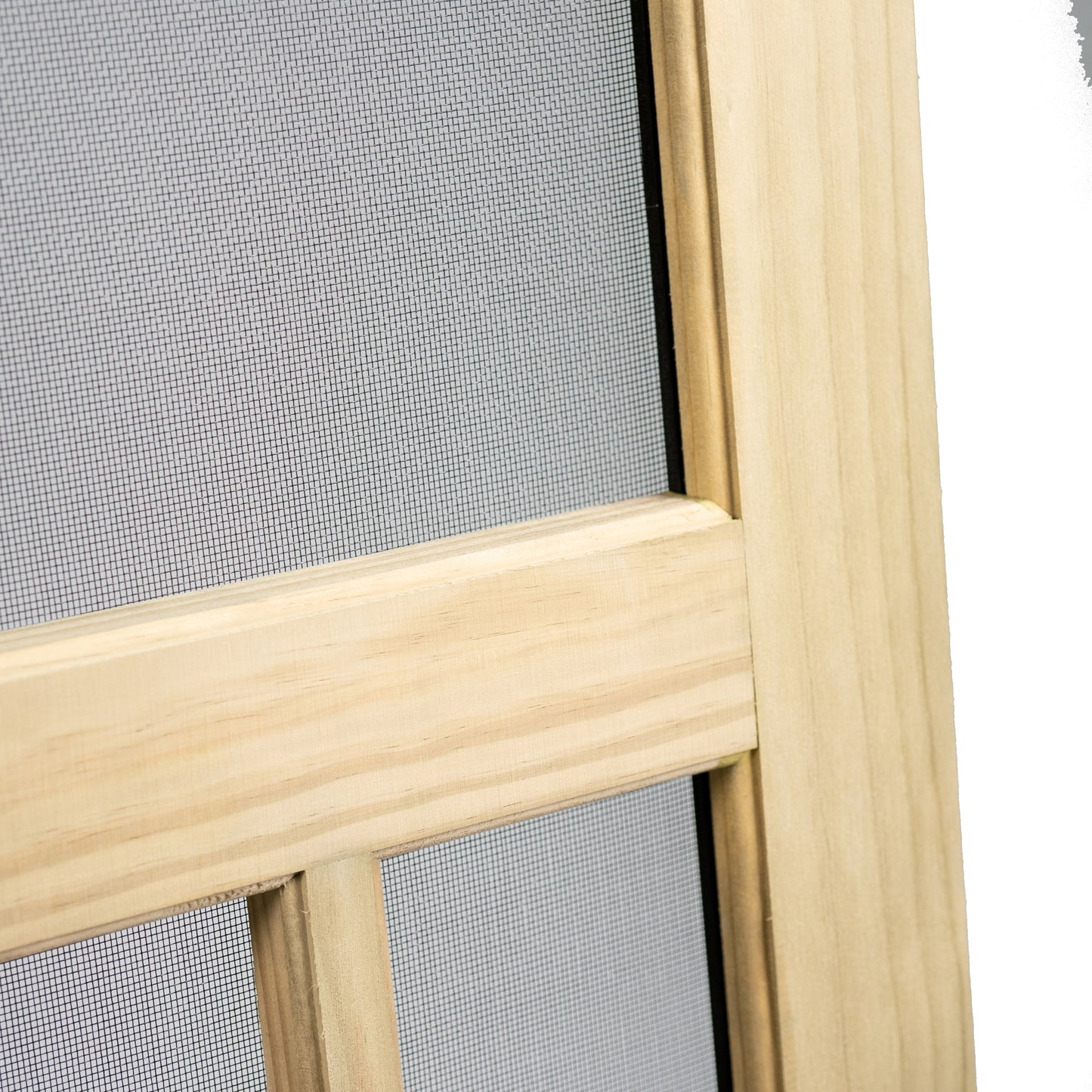 Screen Door Wood 5-Bar Stainable
