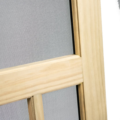 Screen Door Wood 5-Bar Stainable