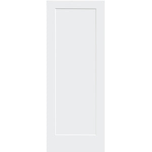 Shaker 1 Panel Solid Core White Interior Door Slab