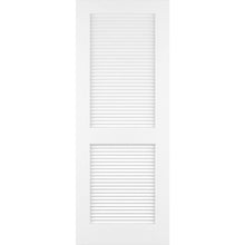 Traditional Louver Louver Solid Core White Interior Door Slab