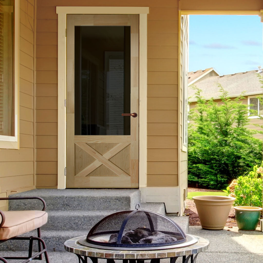 Screen/Storm Door Wood Thompson