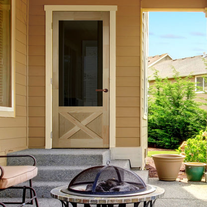 Screen/Storm Door Wood Thompson