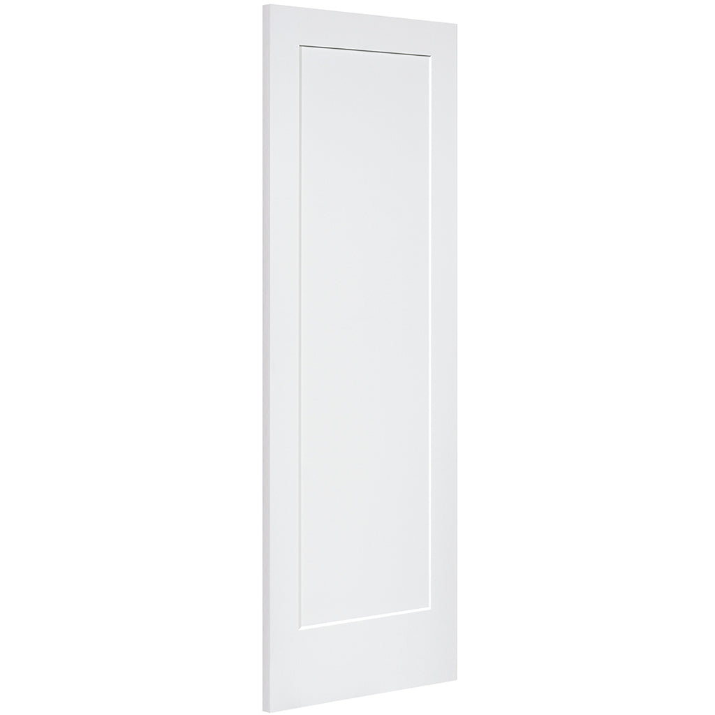 Shaker 1 Panel Solid Core White Interior Door Slab